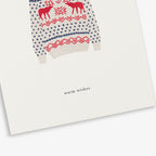 GREETING CARD // X-MAS SWEATER