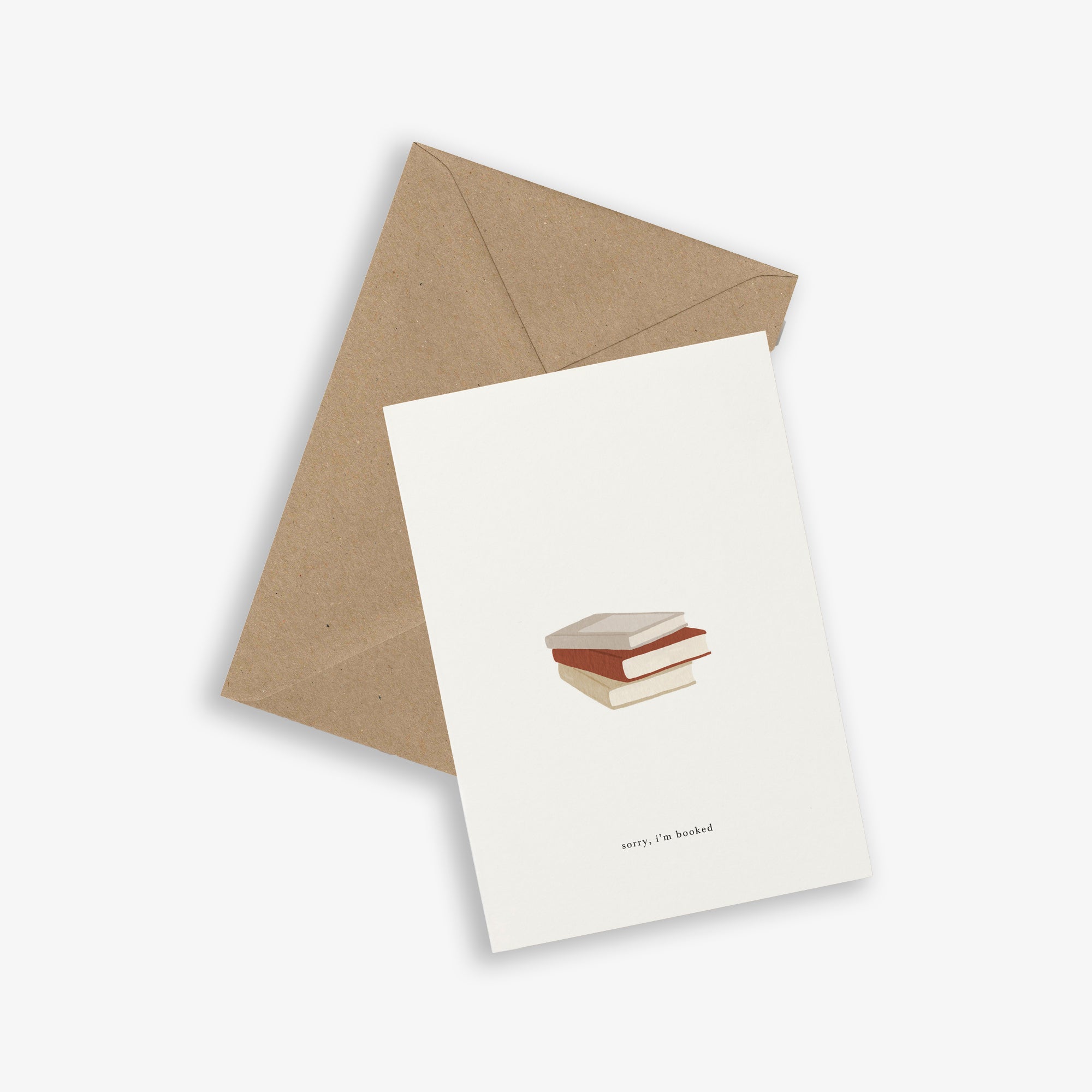GREETING CARD // BOOK STACK