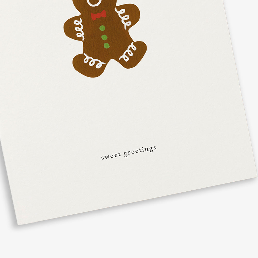 GREETING CARD // GINGERBREAD