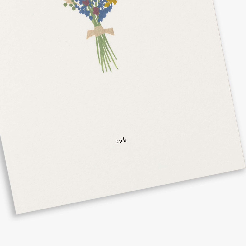 GREETING CARD // BUKET (DANISH)