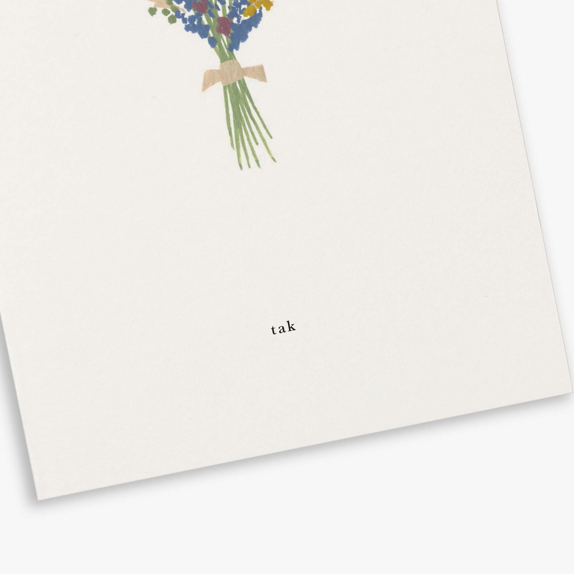 GREETING CARD // BUKET (DANISH)