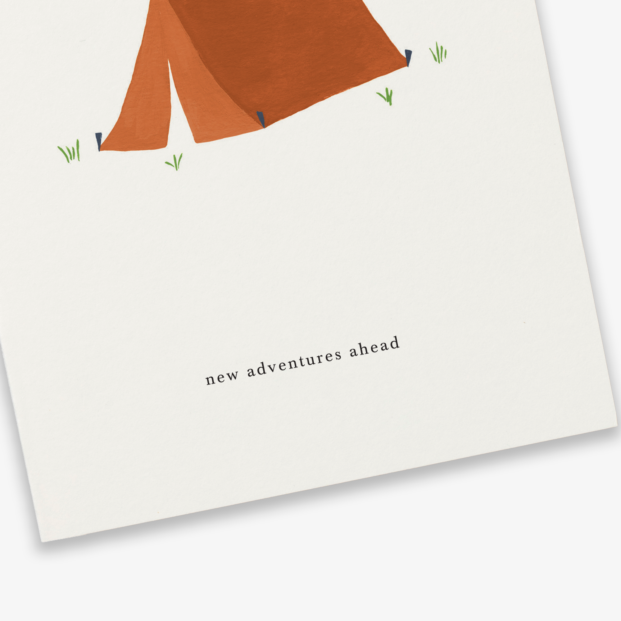 GREETING CARD // TENT