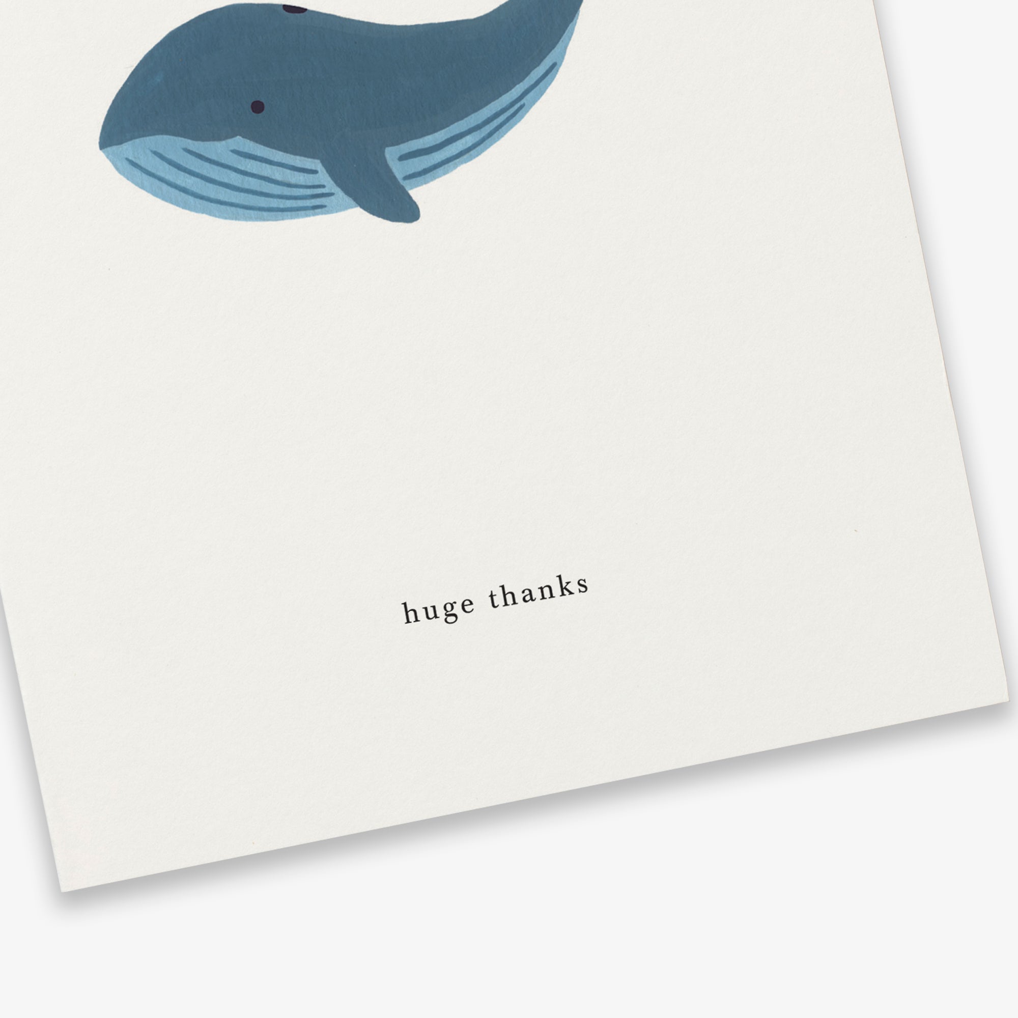 GREETING CARD // WHALE