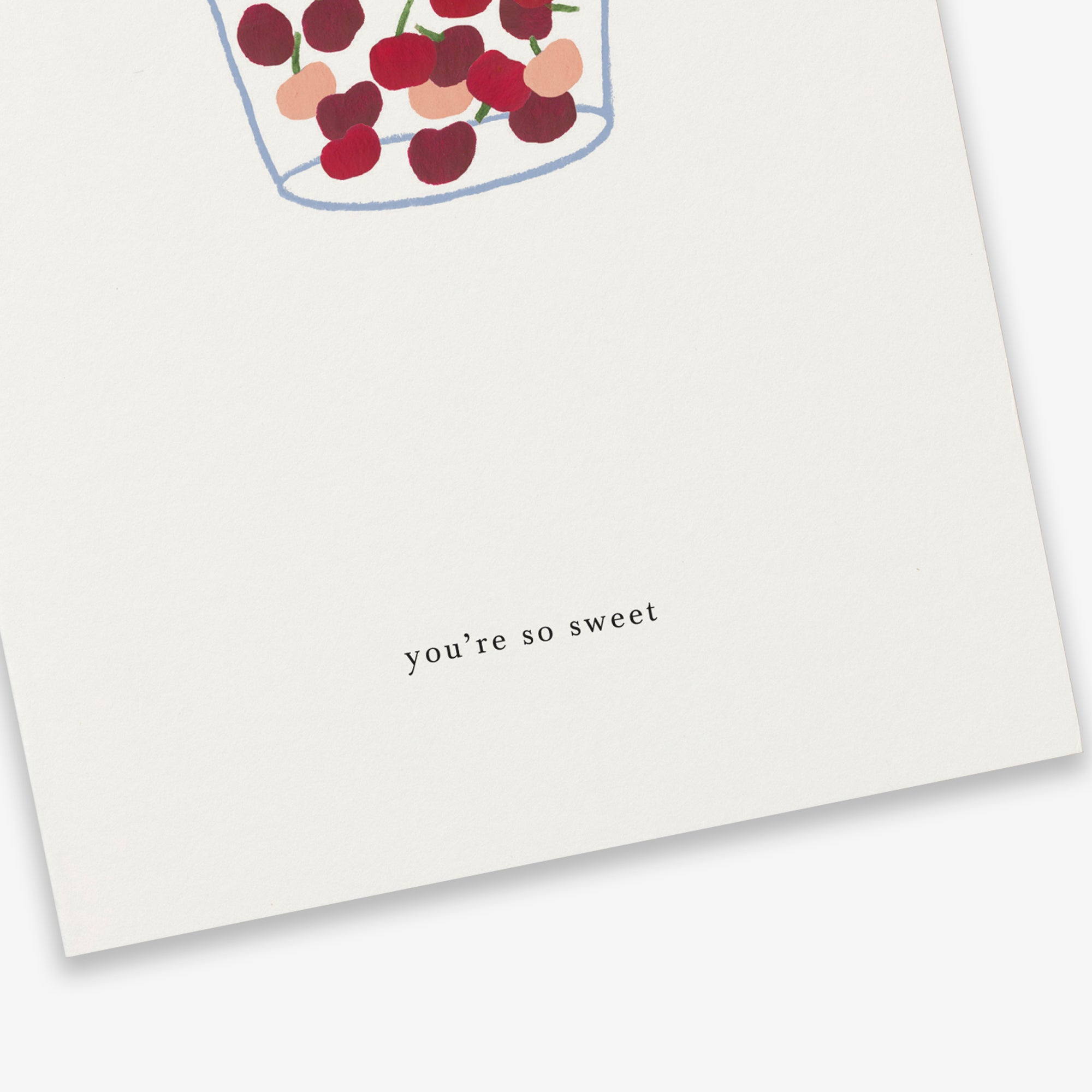 GREETING CARD // CHERRIES