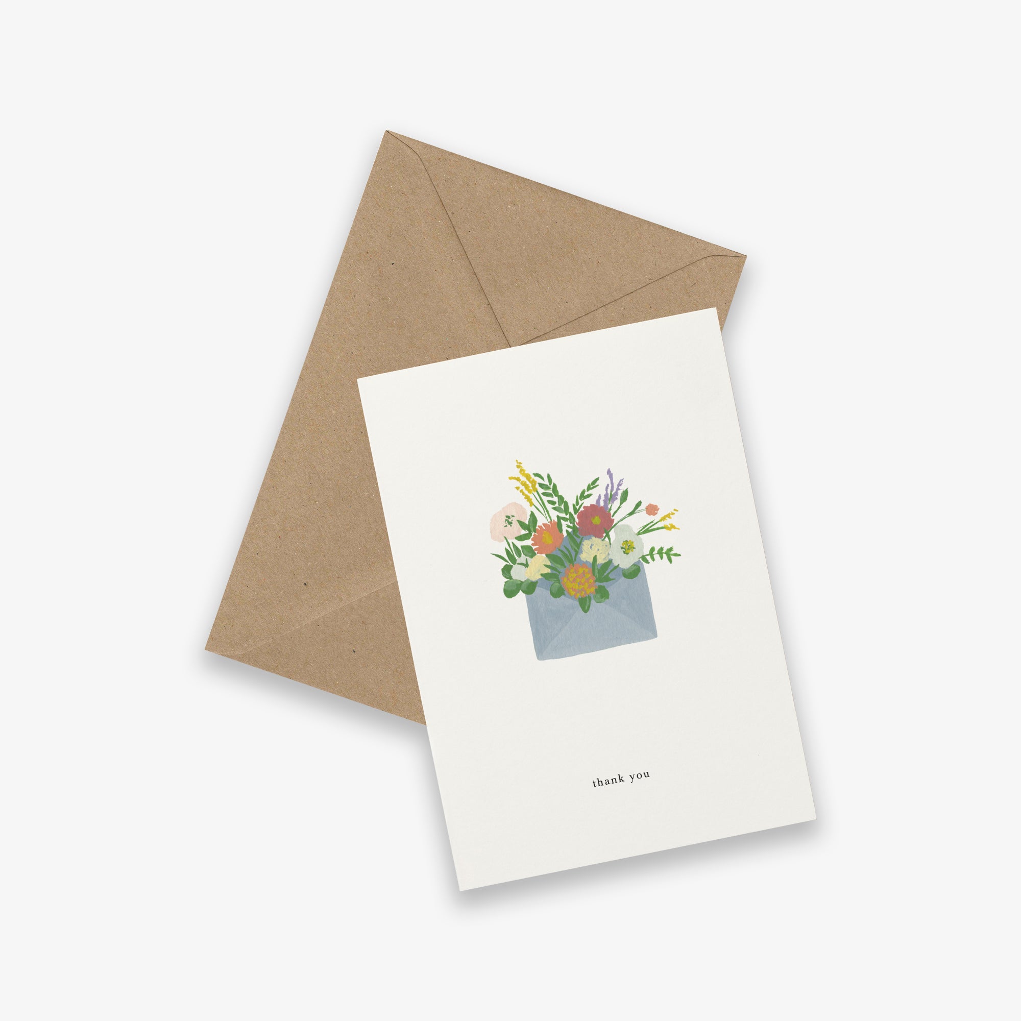 GREETING CARD // FLOWER ENVELOPE