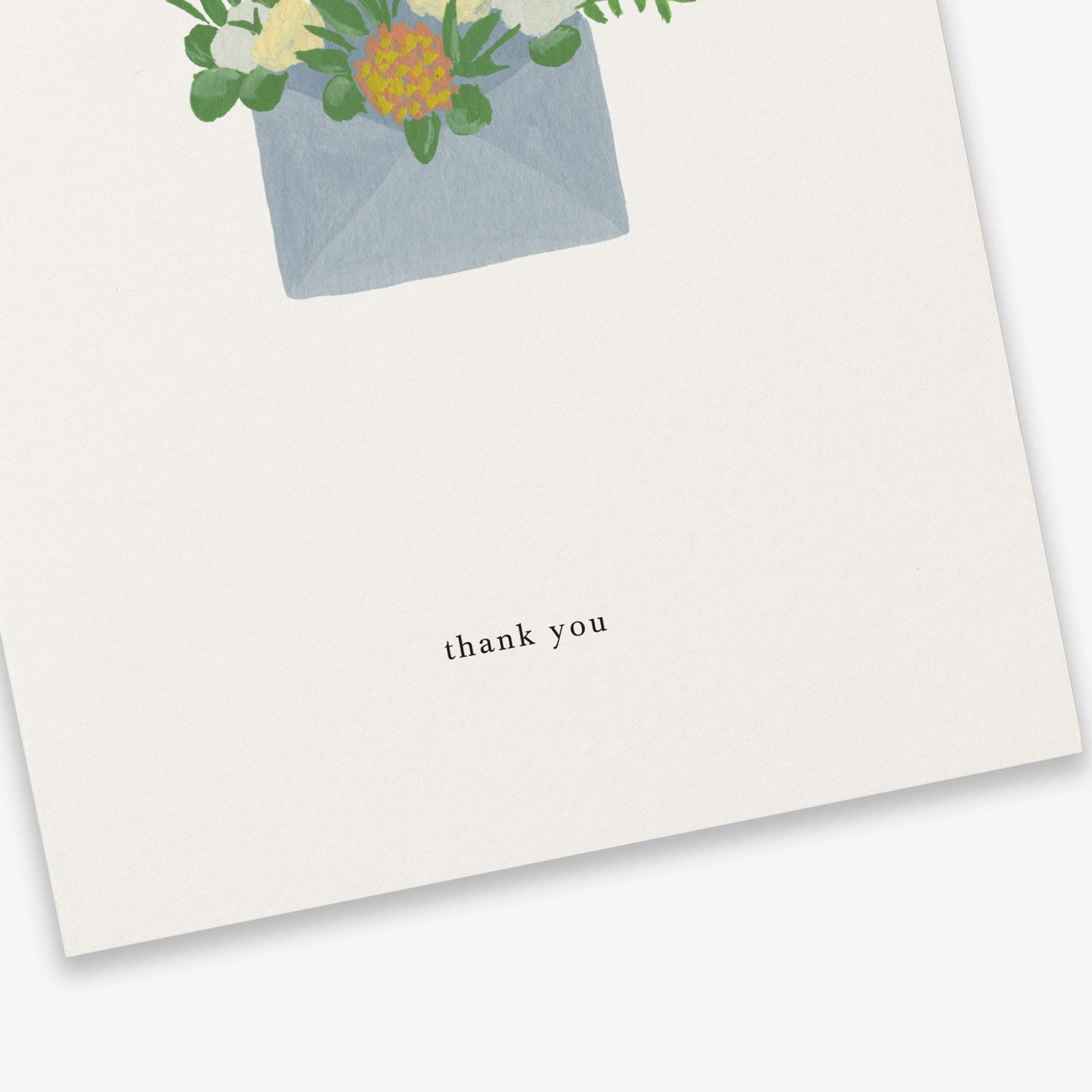GREETING CARD // FLOWER ENVELOPE