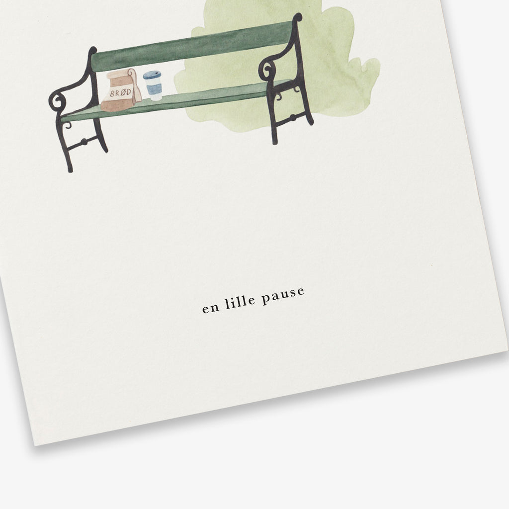 GREETING CARD // BÆNK (DANISH)