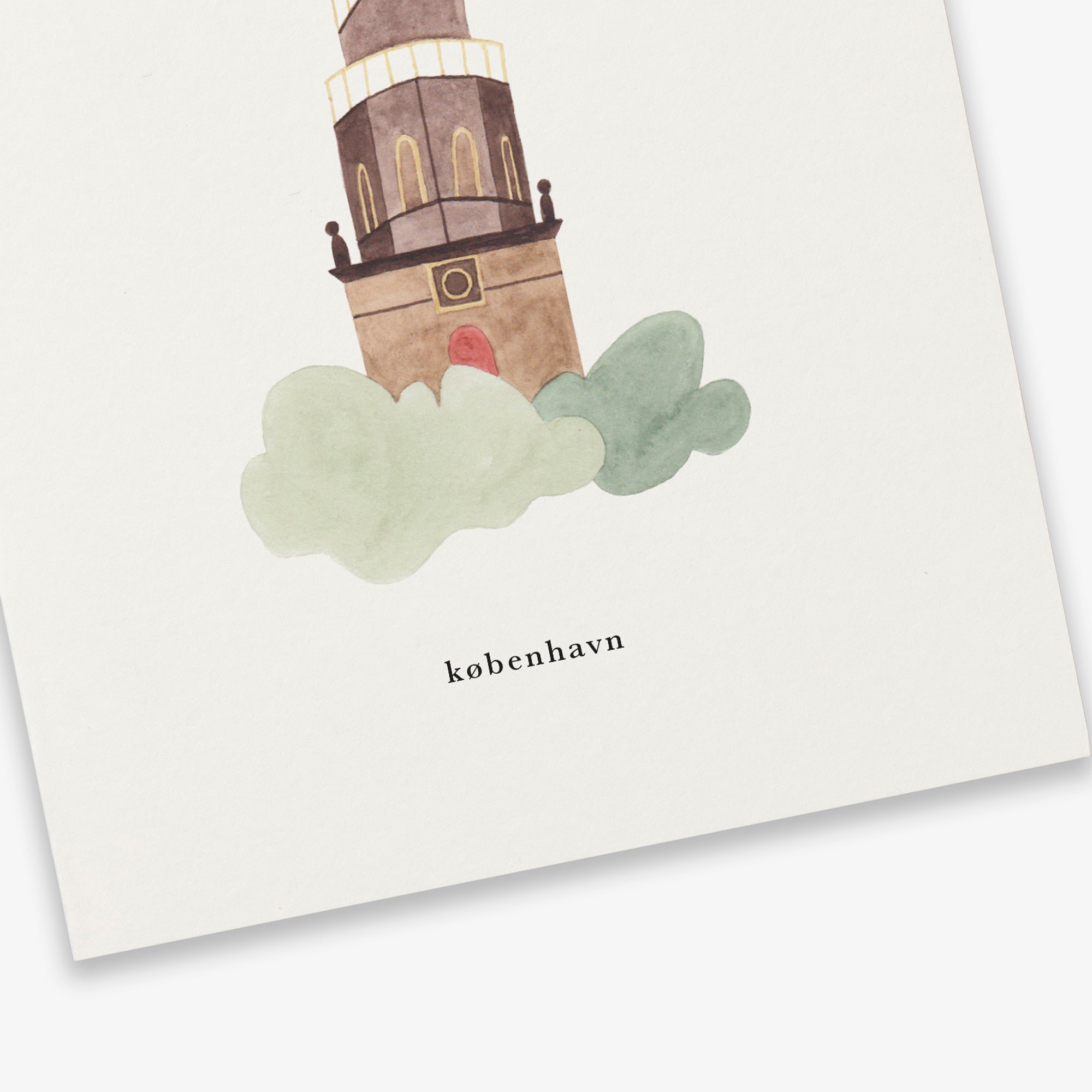 GREETING CARD // VOR FRELSERS KIRKE (DANISH)