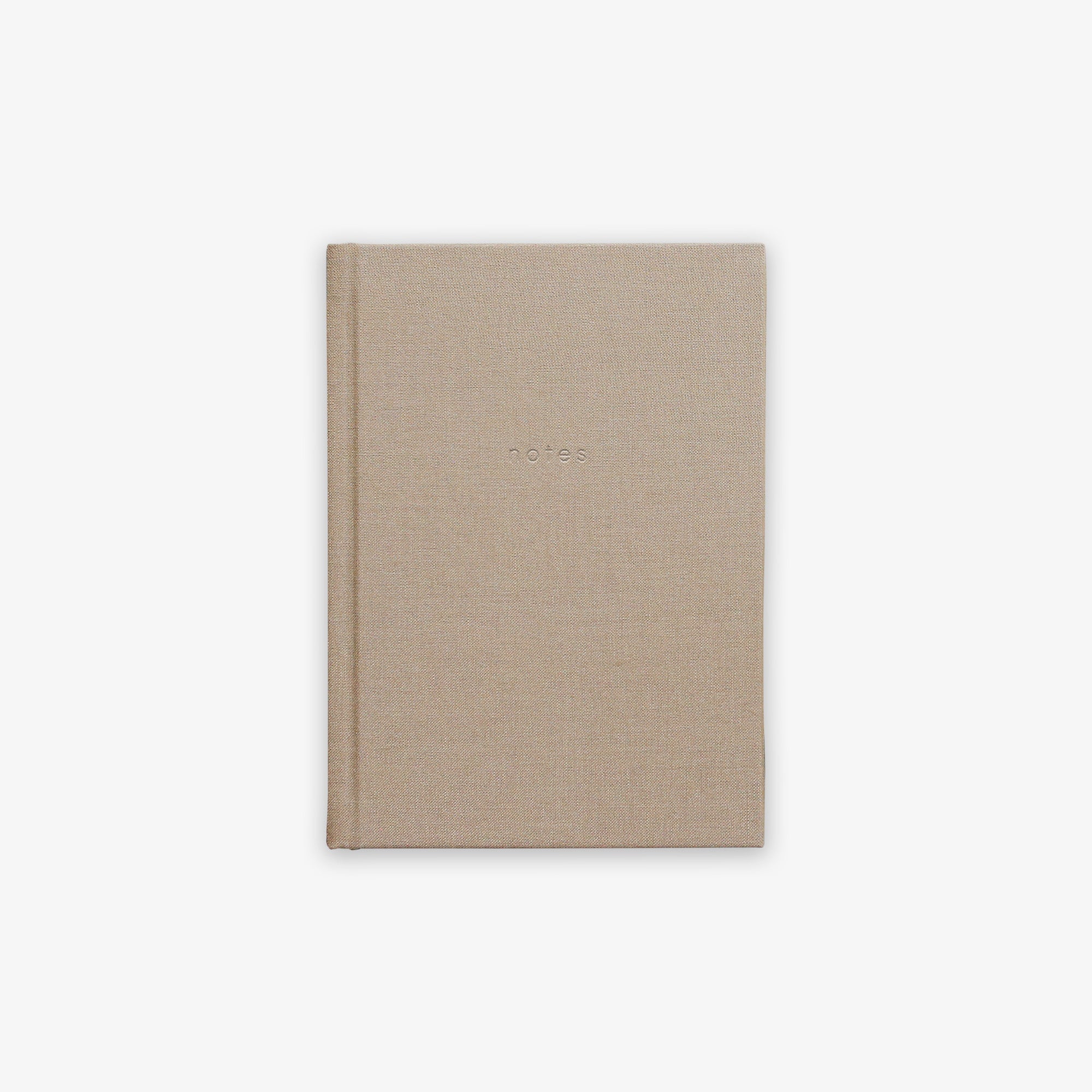 HARDCOVER NOTEBOOK // NOTES SAND