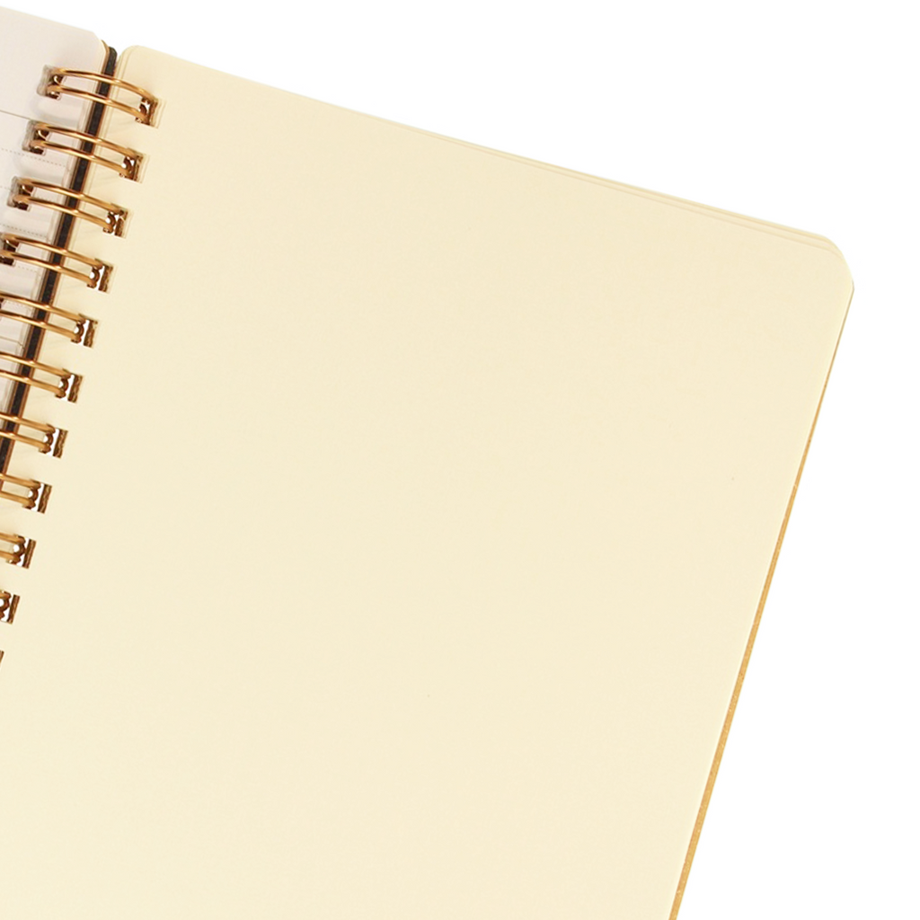 SPIRAL-BOUND NOTEBOOK // BROWN