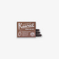 KAWECO INK CARTRIDGES 6-PACK // CARAMEL BROWN