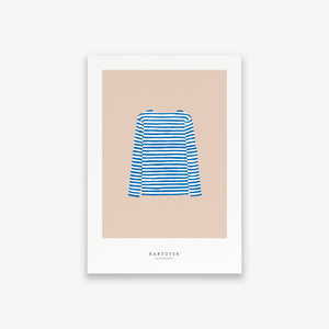 CARD A5 // SWEATER BLUE