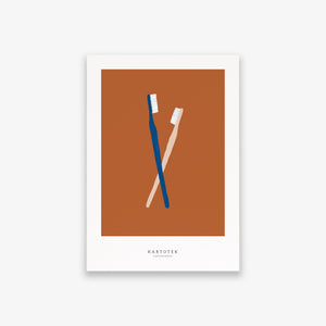 CARD A5 // TOOTHBRUSHES