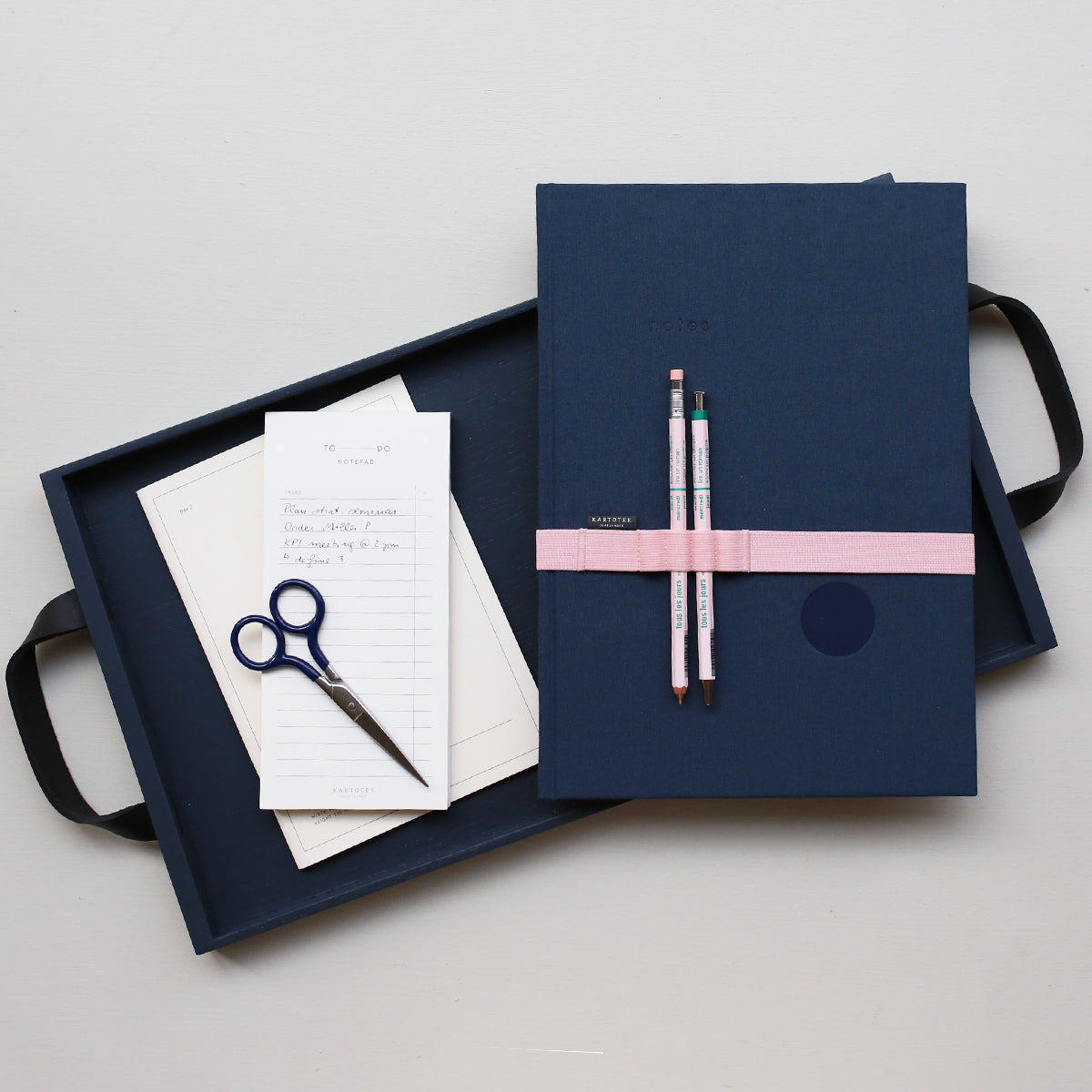 HARDCOVER NOTEBOOK A4 // DUSTY BLUE