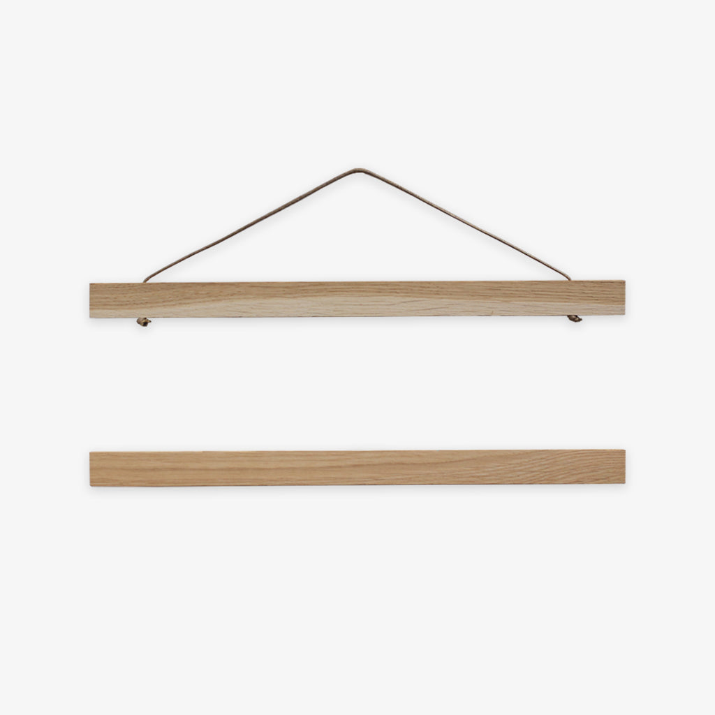 MAGNET OAK WOOD FRAME // 51 CM