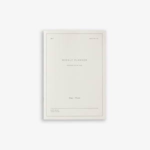 WEEKLY PLANNER NOTEBOOK