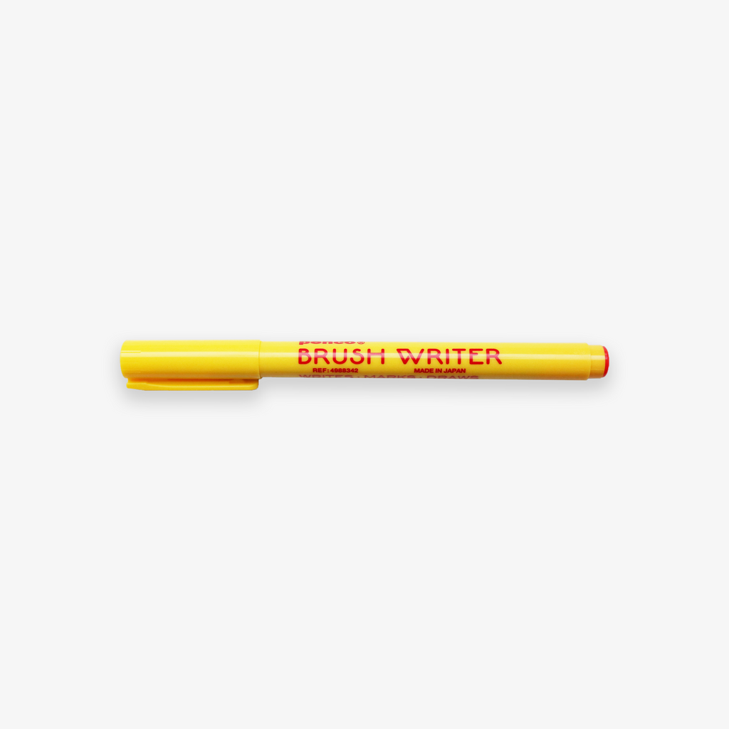 BRUSH WRITER // RED