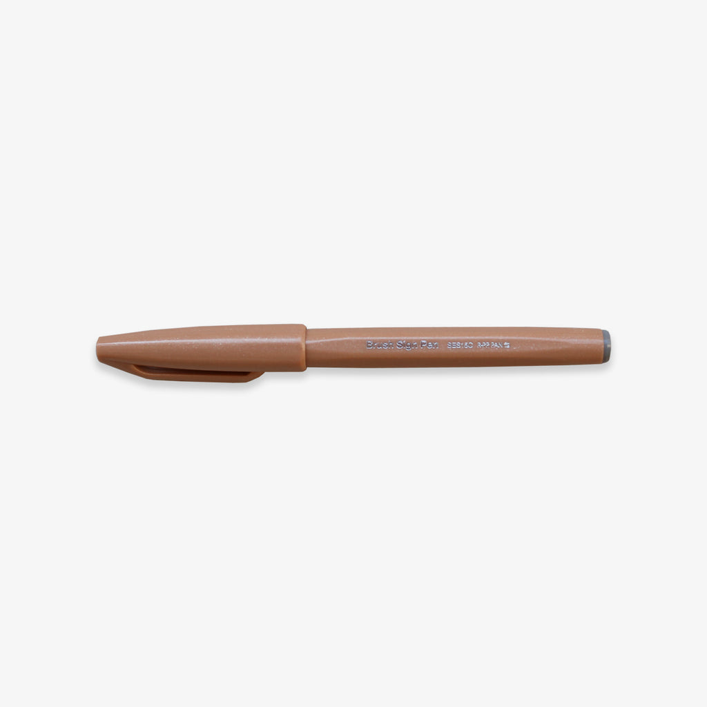 SIGN PEN BRUSH // PALE BROWN