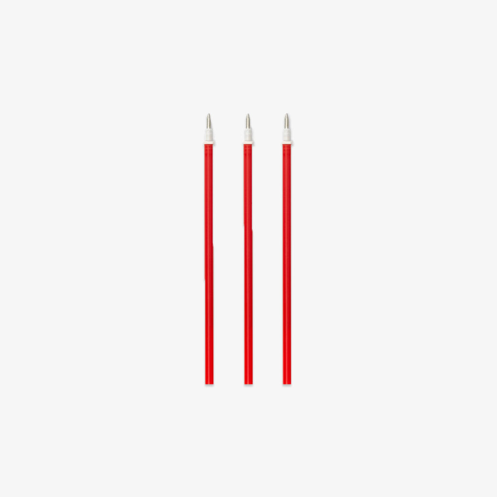 INK REFILLS FOR ERASABLE GEL PENS // RED