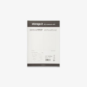 STORAGE.IT NOTEBOOK REFILL A5 // RULED & GRID