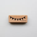RUBBER STAMP // FLAG GARLAND