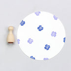 MINI RUBBER STAMP // PANSY