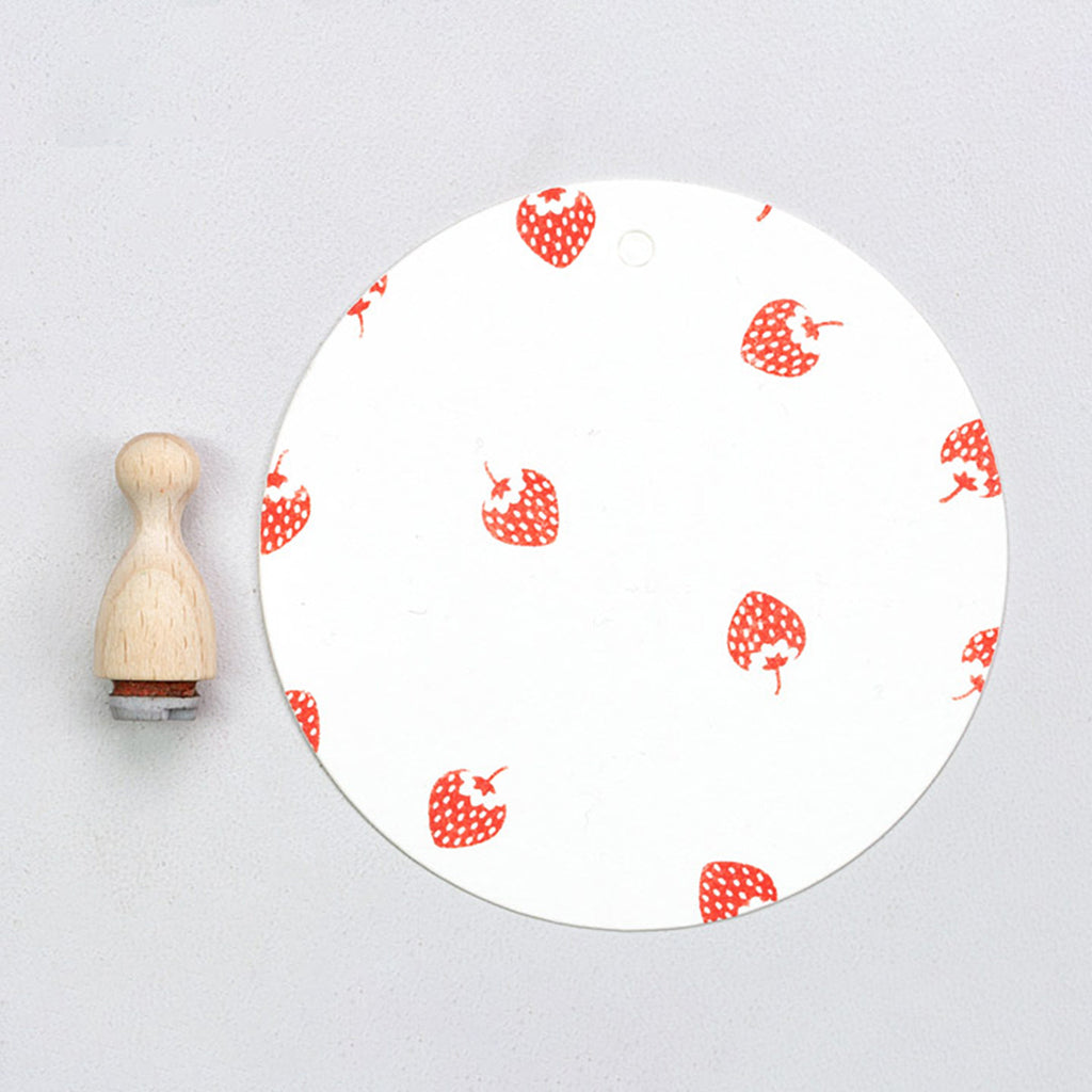 MINI RUBBER STAMP // STRAWBERRY