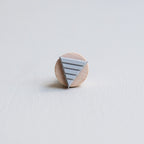 RUBBER STAMP // GARLAND FLAG STRIPED