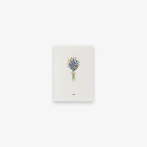 SMALL GREETING CARD // BUKET (DANISH)