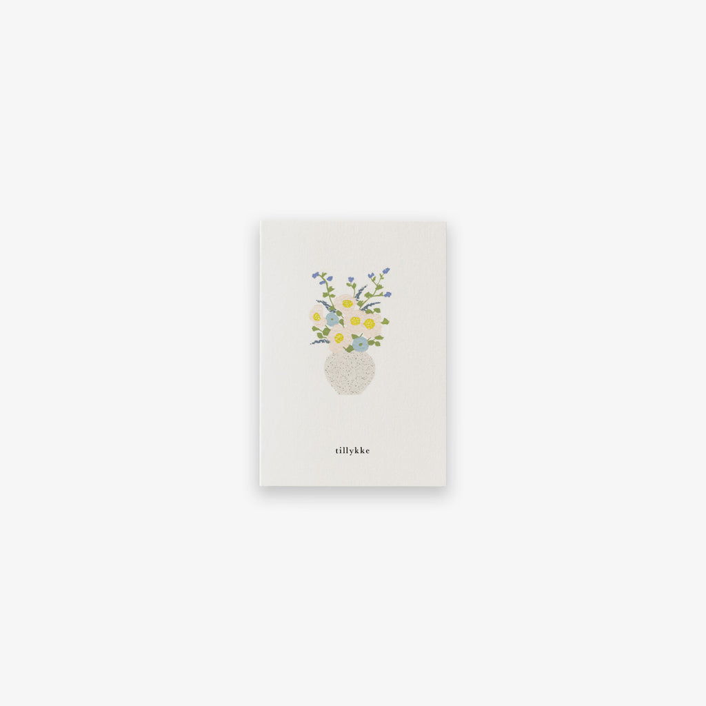 SMALL GREETING CARD // FØDSELSDAGSBLOMSTER (DANISH)