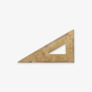 BRASS SET SQUARE