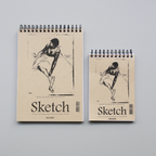 SPIRAL-BOUND SKETCH PAD // A4
