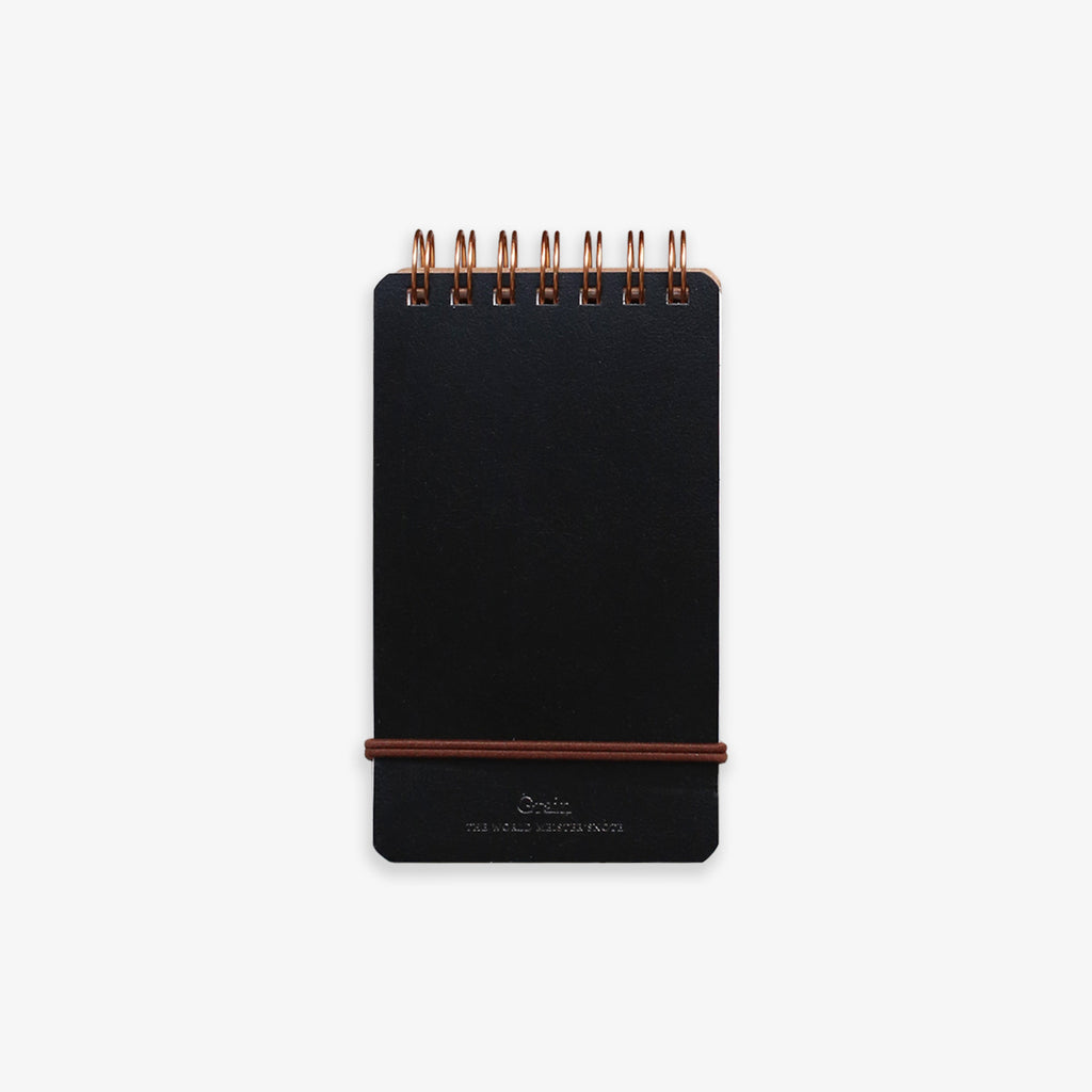 SPIRAL-BOUND NOTEPAD // BLACK