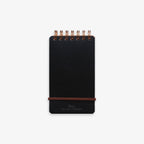 SPIRAL-BOUND NOTEPAD // BLACK
