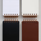 SPIRAL-BOUND NOTEPAD // BROWN