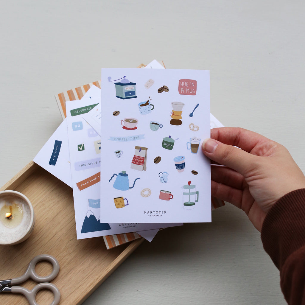 STICKERS // COFFEE TIME