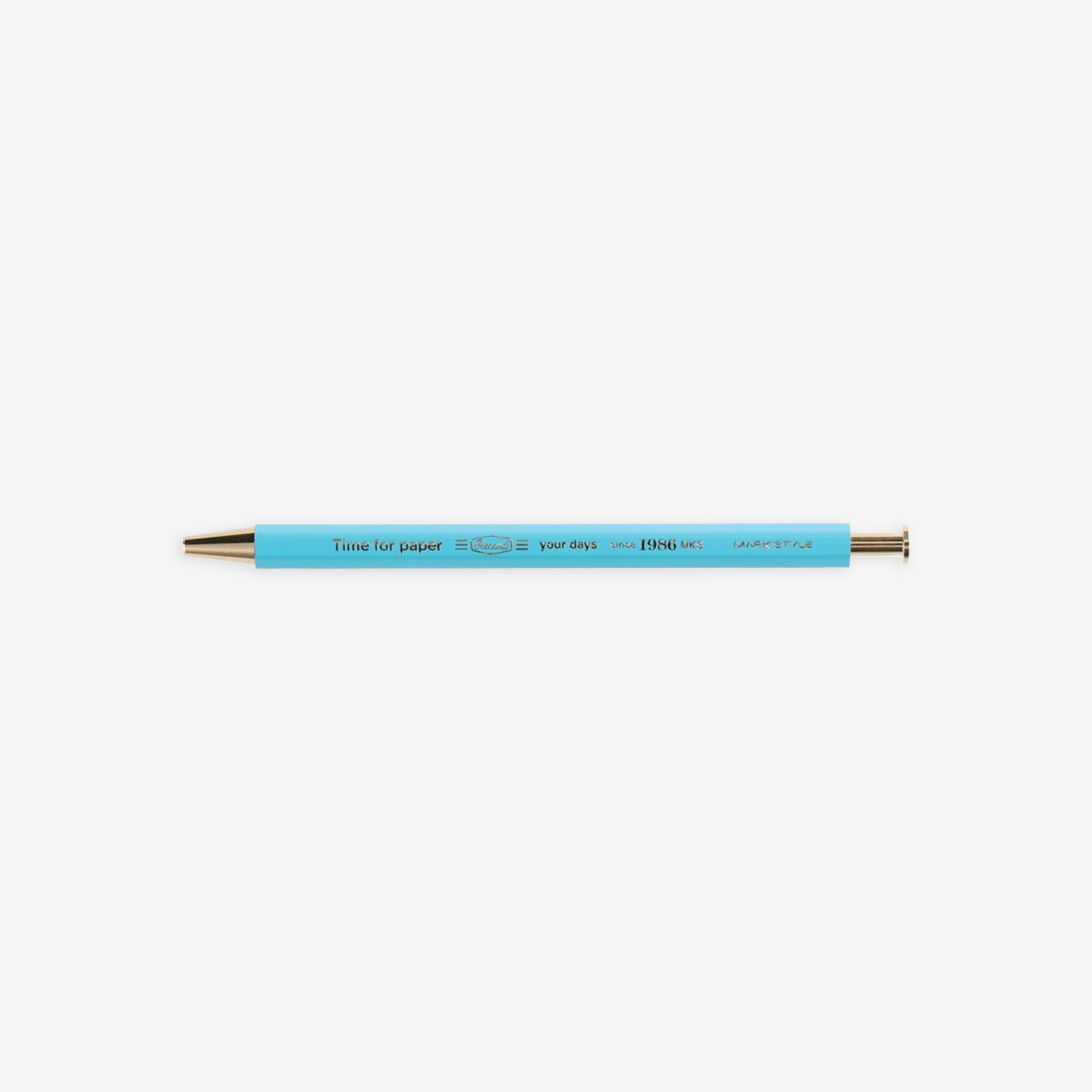 TIME FOR PAPER PENCIL BALL GEL PEN 0.5mm // BLUE