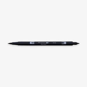 ABT DUAL BRUSH PEN // BLACK