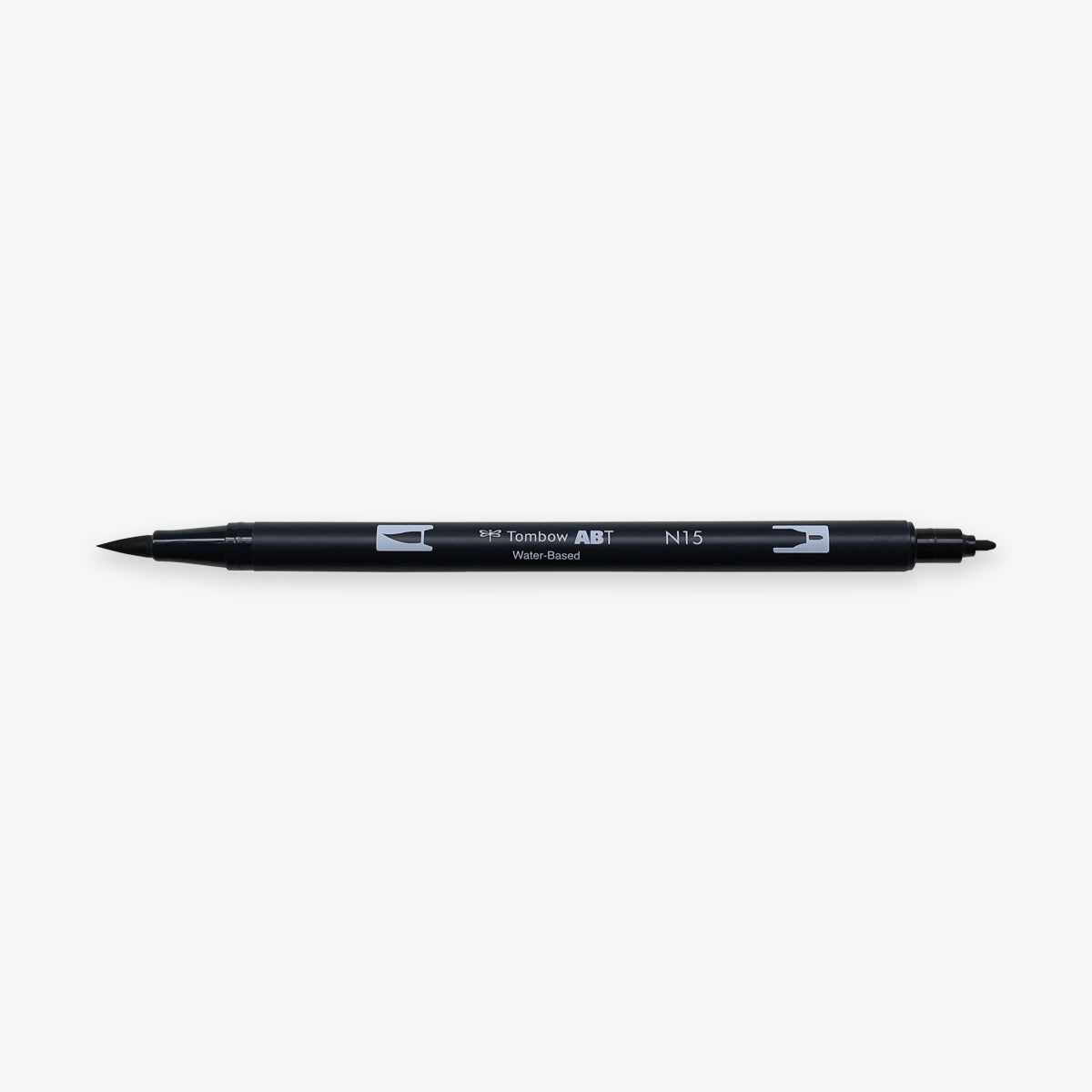 ABT DUAL BRUSH PEN // BLACK