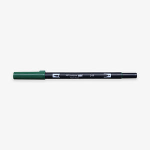 ABT DUAL BRUSH PEN // HUNTER GREEN