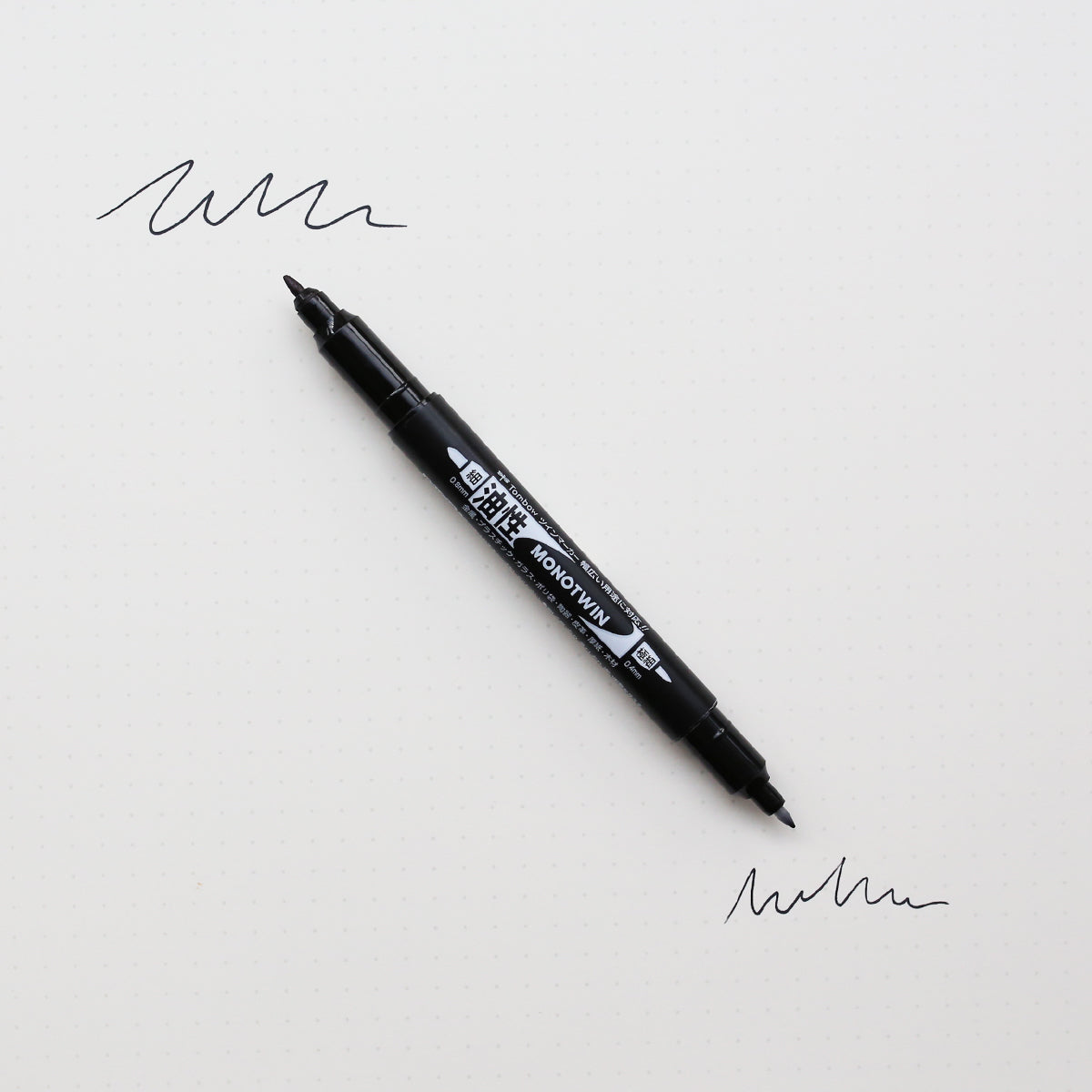 MONO TWIN MARKER PEN // BLACK