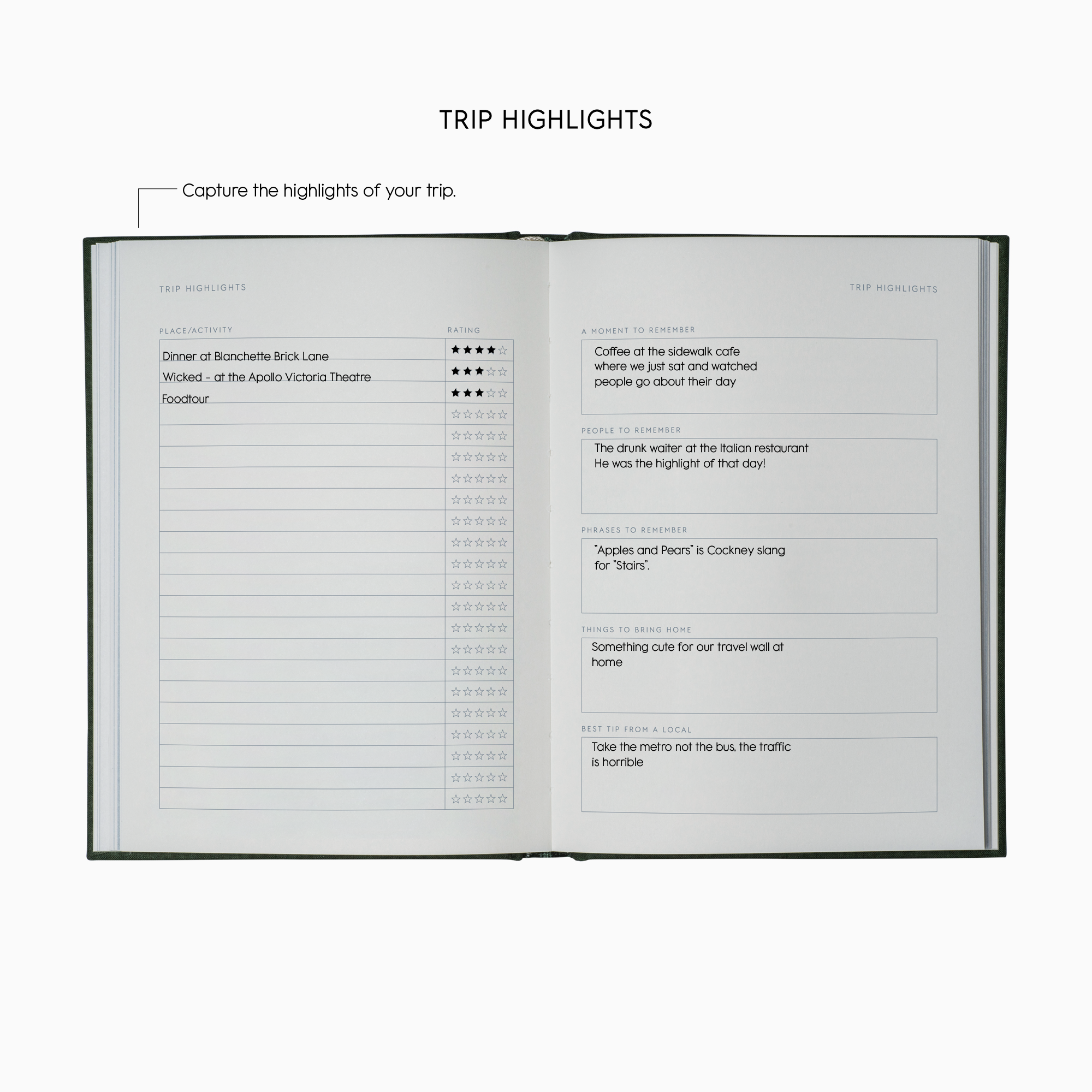 TRAVEL JOURNAL