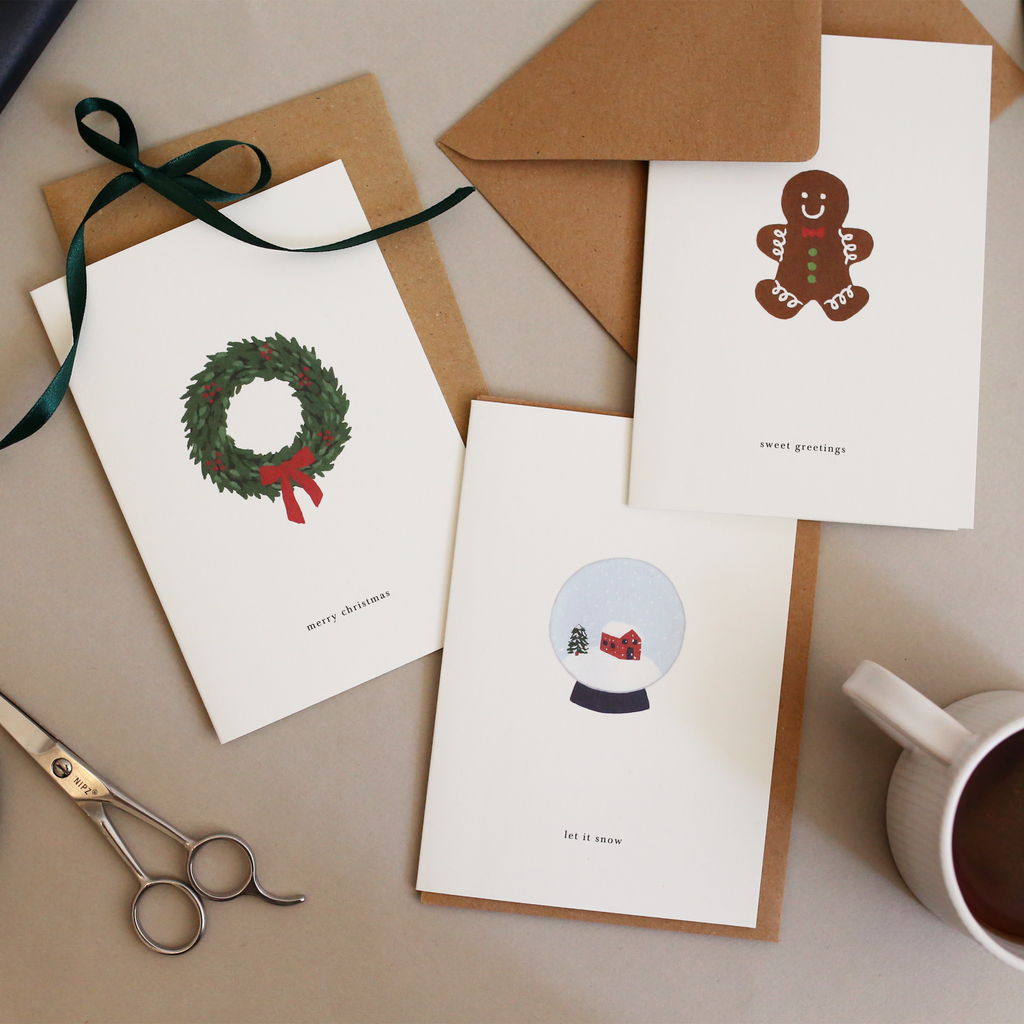 GREETING CARD // SNOWGLOBE